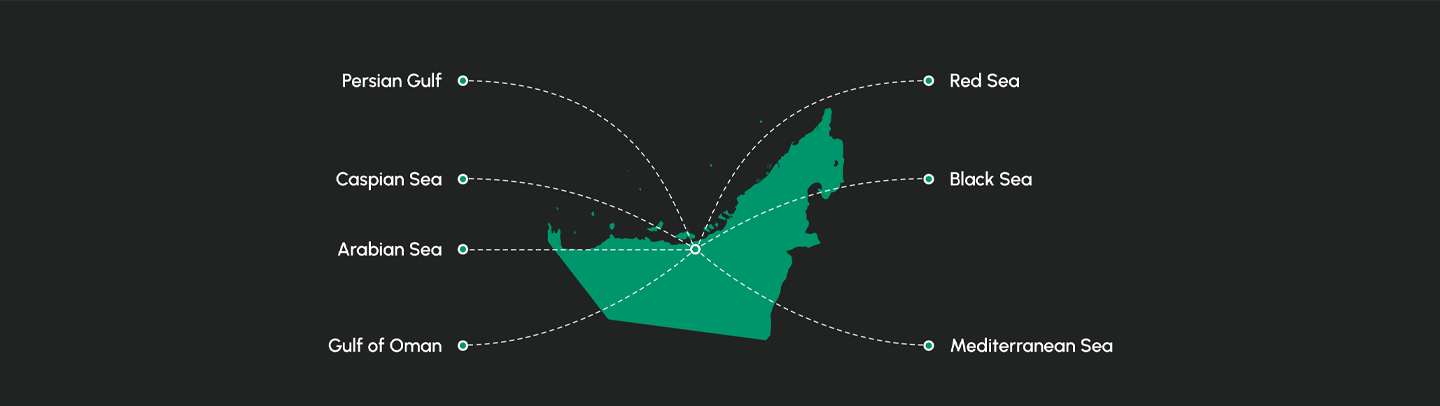 Delivery regions map